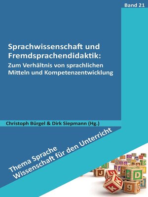 cover image of Sprachwissenschaft und Fremdsprachendidaktik